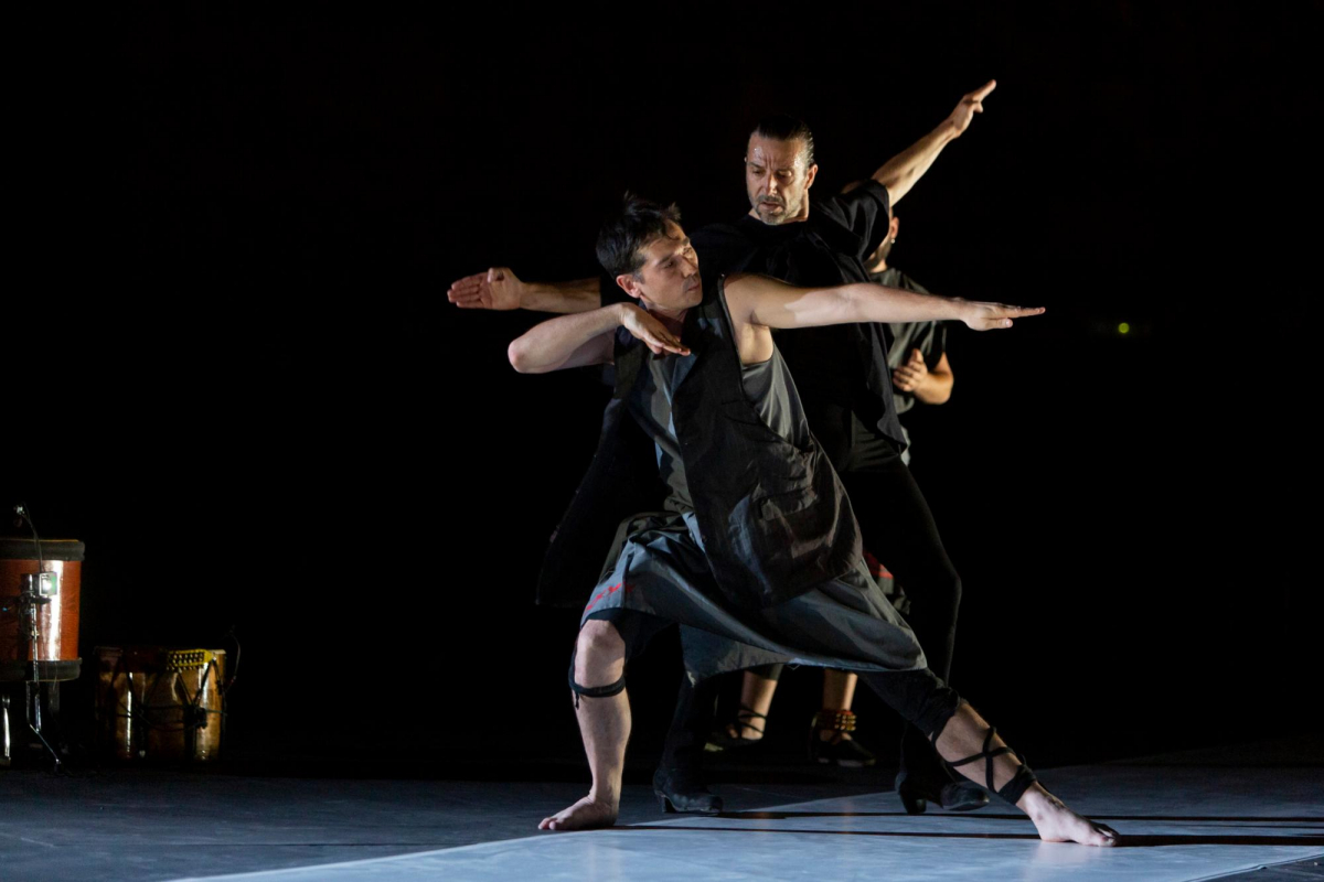 Duo alliant tradition et modernité chorégraphe et danseur basque Jon Maya avec le danseur sévillan Andrés M.jpg