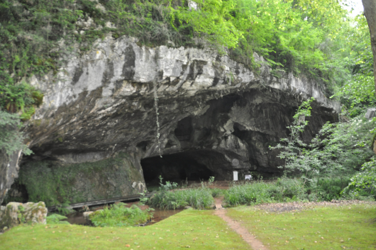 Les Grottes de Sare à Noël
