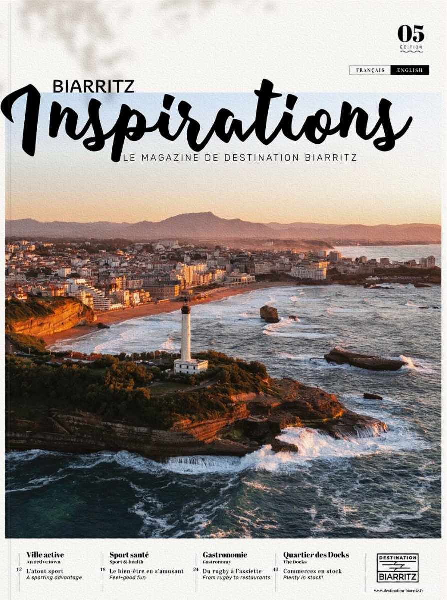 Destination Biarritz dévoile le 5ème numéro de son magazine annuel "Biarritz Inspirations"