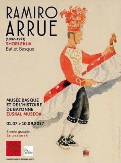1 Affiche exposition R.Arrue 2017 au musée Basque.jpg