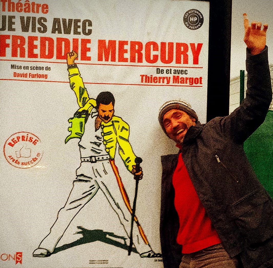 Théâtre à St-Pée-sur-Nivelle : Thierry Margot dans "Je vis avec Freddie Mercury"