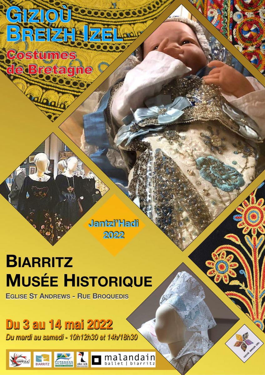 Biarritz : Maritzuli présente les costumes de Basse-Bretagne au Musée Historique