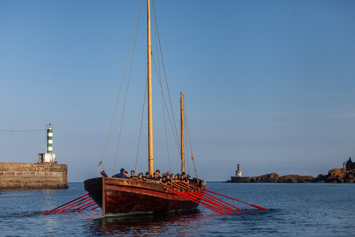 Pasaia/Pasajes : Itsas Festibala/Festival maritime et navire corsaire sur la côte basque