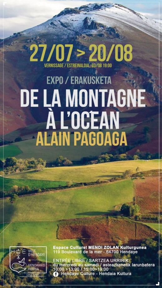 De la montagne à l'Océan avec Alain Pagoaga