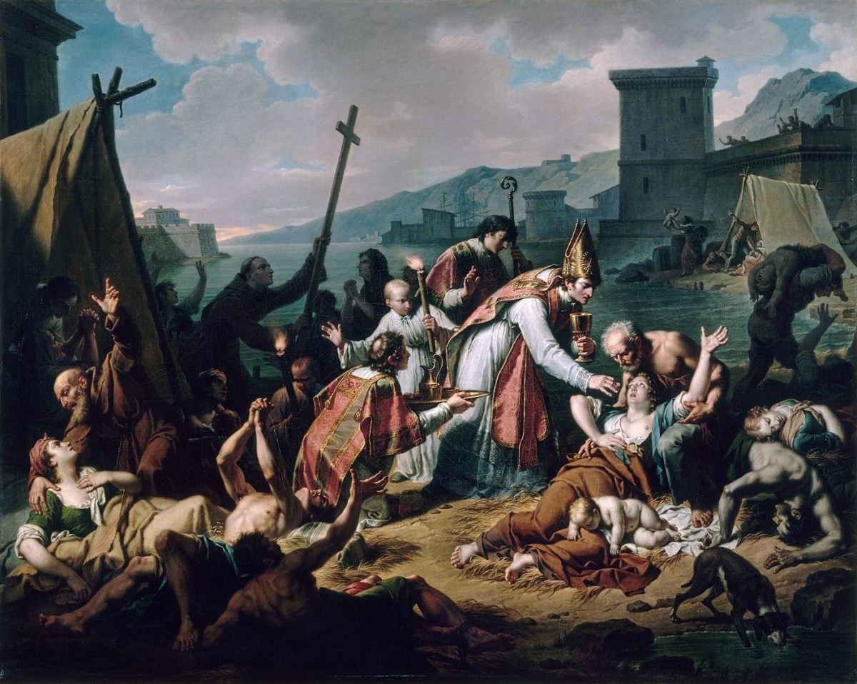 Belzunce : un  évêque basque au secours des pestiférés de Marseille en 1720
