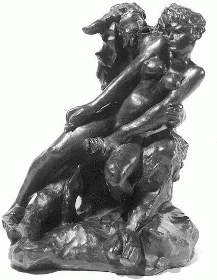 Bronze du minotaure de Rodin