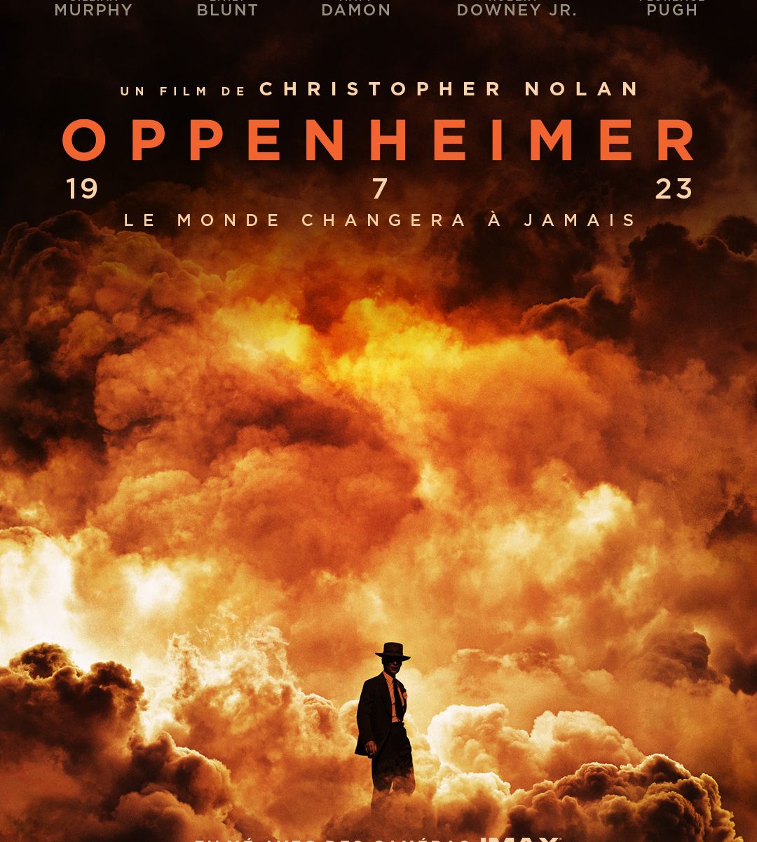 Oppenheimer (180’) - Film britannique/américain de Christopher Nolan