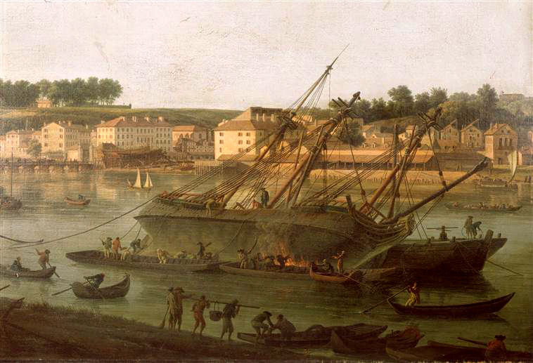 Quand Claude-Joseph Vernet peignait le port de Bayonne