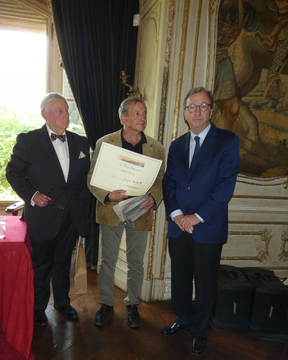 L'archiduc Imre et le député Vincent Bru ont participé au Prix des Trois Couronnes