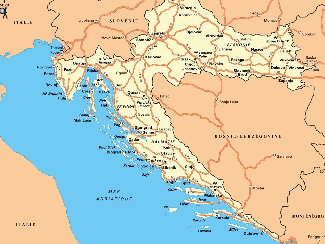 Voyage découverte en Croatie au printemps 2022 (première partie)