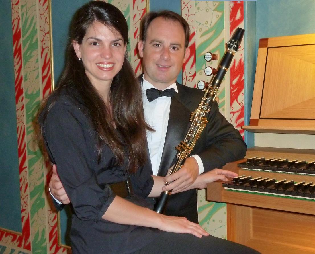 Concert Miriam Cepeda orgue, et Luis Alberto Requejo,  clarinette, à Hendaye
