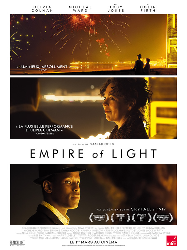 Empire of Light (119’) - Film britannico-américain de Sam Mendes
