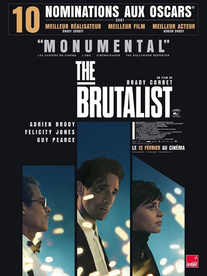 The Brutalist (215’) - Film américano-britannico-hongrois de Brady Corbet