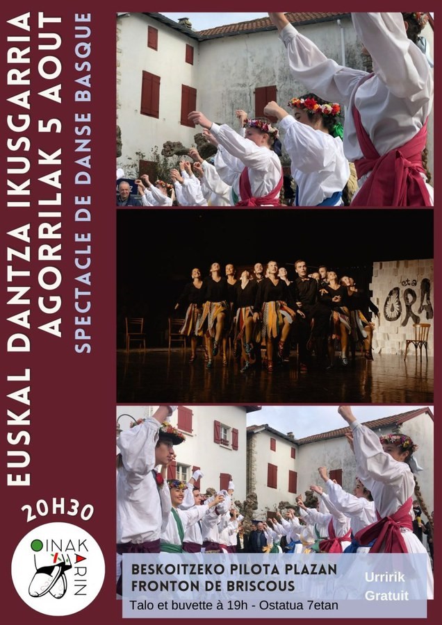 Danses basques par le groupe Oinak Arin à Briscous.jpg