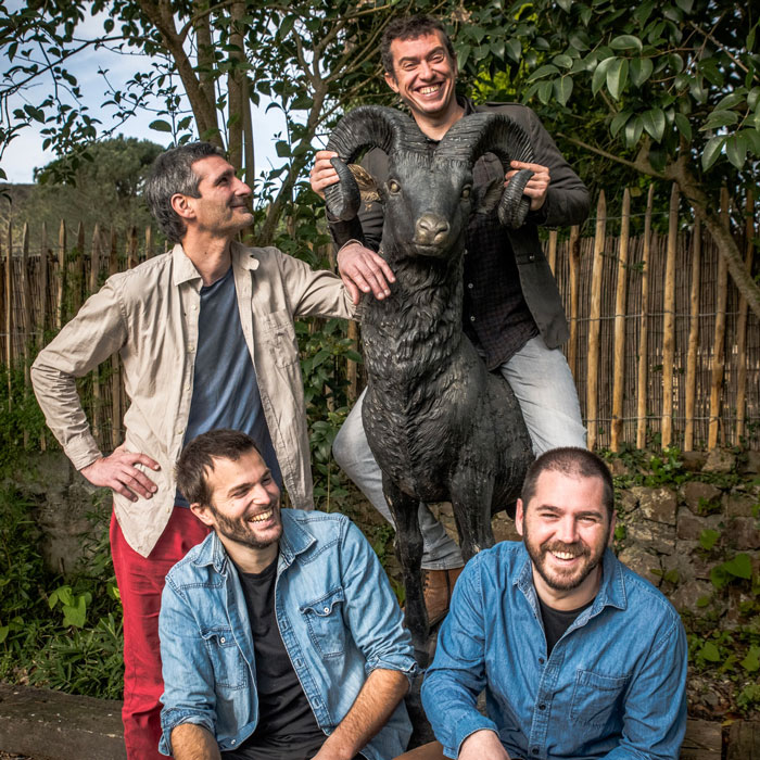 Bayonne : Zortzi, un quatuor folk rock basque à la Luna Negra