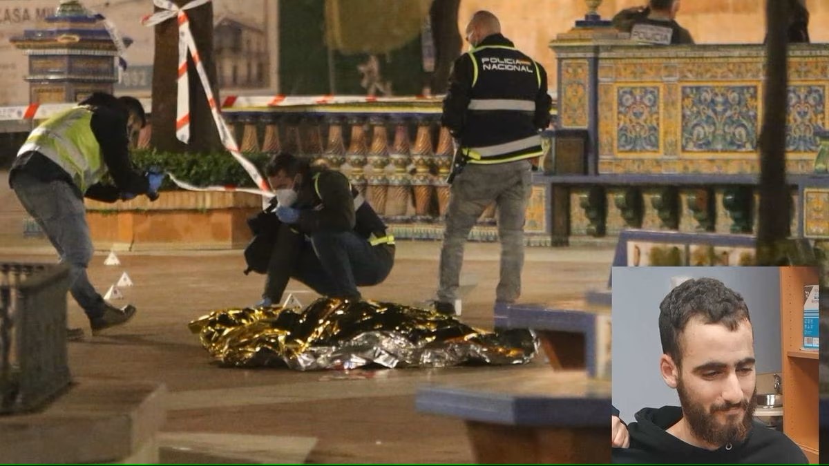 zLe cadavre du sacristain dans l'église, à droite l'assassin islamiste marocain .jpg