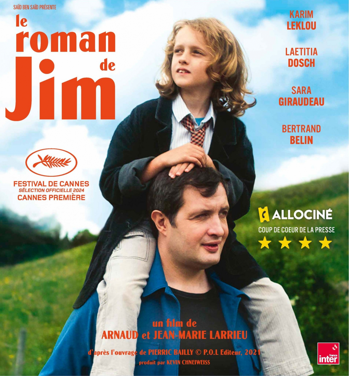 Le Roman de Jim (101’) - Film français de Arnaud et Jean-Marie Larrieu