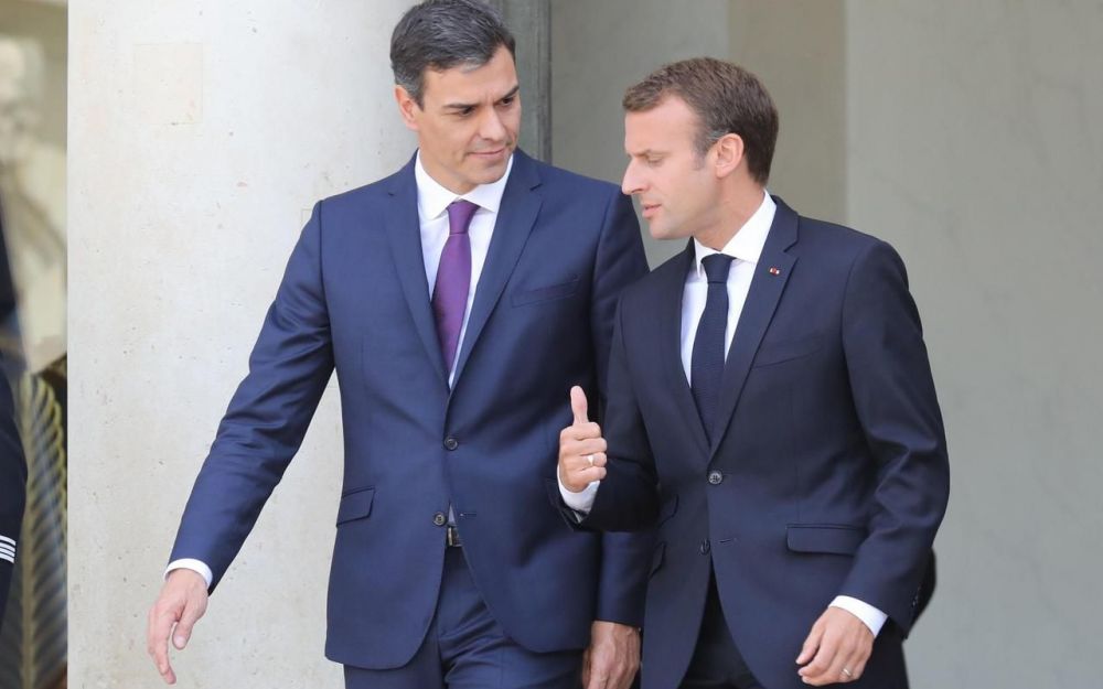 Le 1er octobre Emmanuel Macron et Pedro Sanchez célèbreront la fin de l'ETA