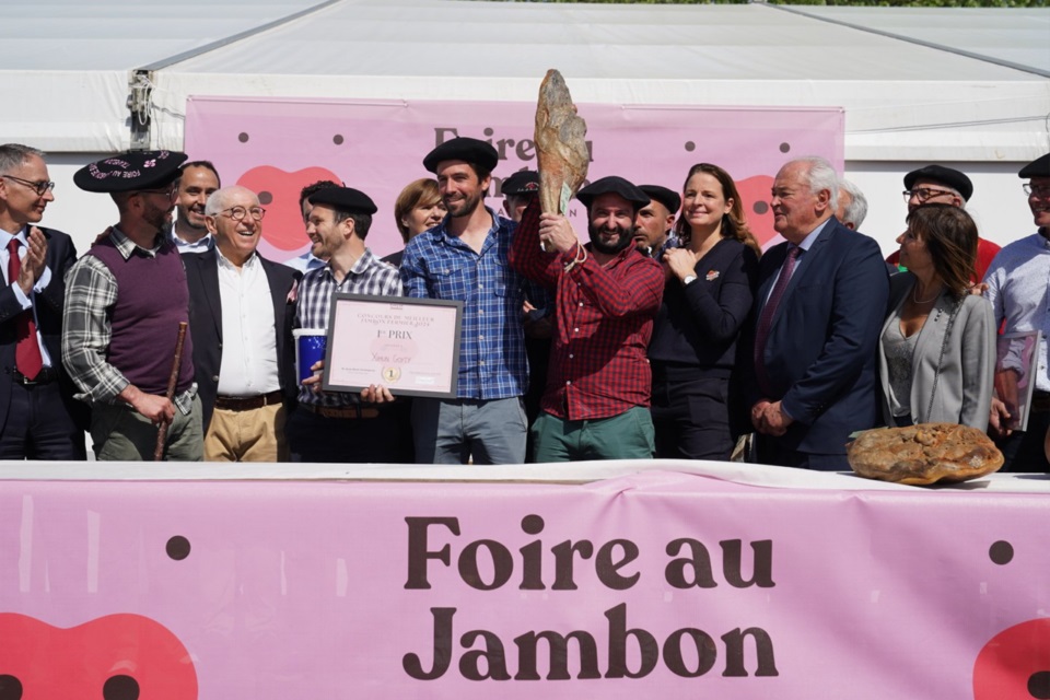 Foire au Jambon de Bayonne : Ximun Goyty d’Irissarry remporte le concours