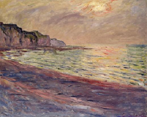 Plage par Claude Monet
