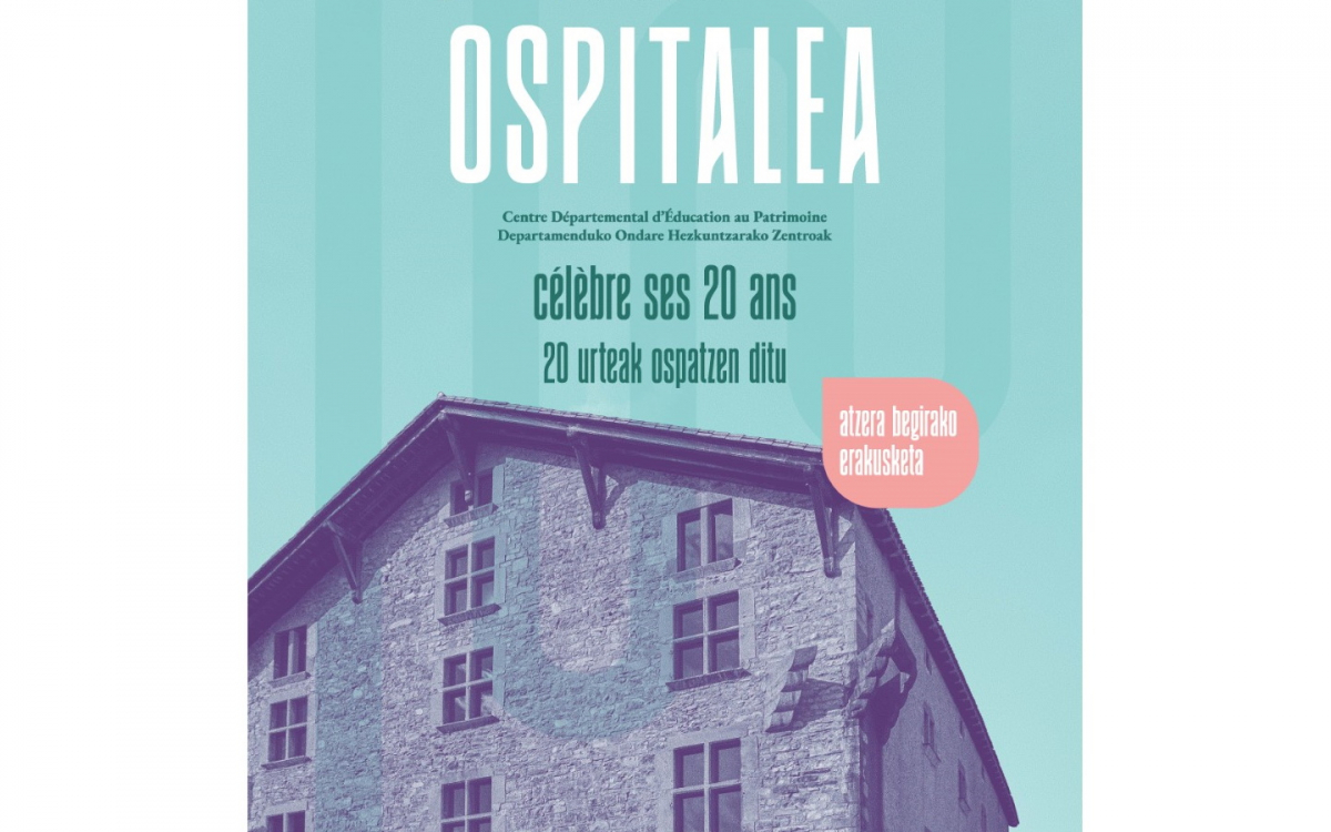 Irissarry : Visite guidée de l’exposition « Ospitalea célèbre ses 20 ans »