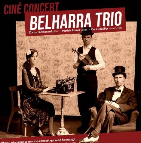 Tarnos : ciné-concert du Belharra Trio en hommage à Harold Lloyd