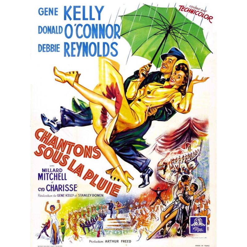 Chantons sous la pluie (103’) - Film américain de Stanley Donen et Gene Kelly (1952)