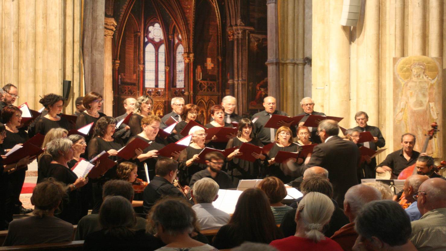 Bayonne : l’ensemble vocal et orchestral de Pampelune à la cathédrale