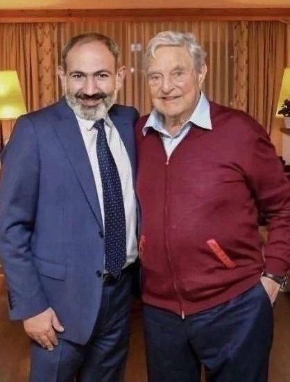 Le chef du gouvernement Nikol Pachinian et son ami Soros.jpg