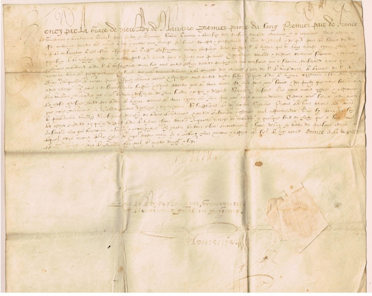 Lettre Henri III de Navarre.jpg