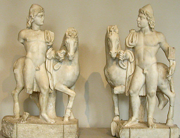 Castor et Pollux le 15 juillet, dans le calendrier romain antique