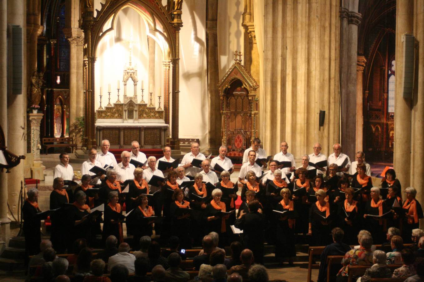 Capbreton : concert du chœur mixte Xaramela de Bayonne