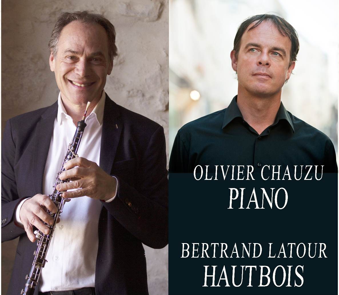 Olivier Chauzu et Bertrand Latour de concert au Palais