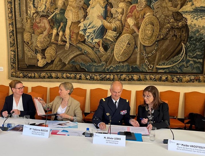 Bordeaux : Maider Arosteguy signe le Plan d’Action de Façade maritime