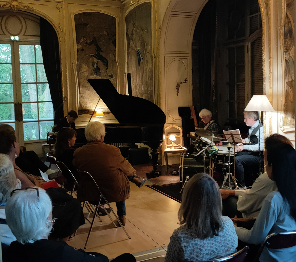 Jazz au château d'Arcangues : le succès du JACP Trio avec le pianiste Franck Avitabile
