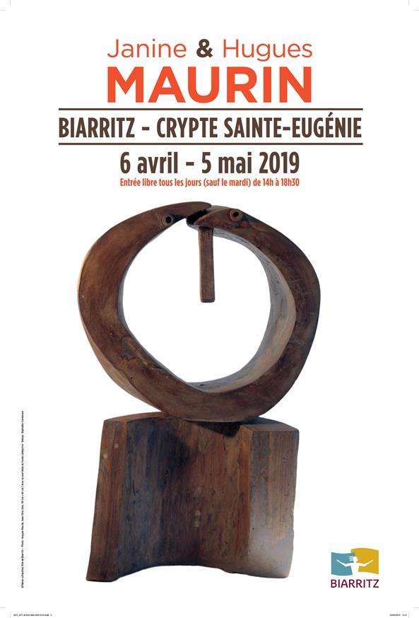 Biarritz : dialogue sculpté entre Janine et Hugues Maurin