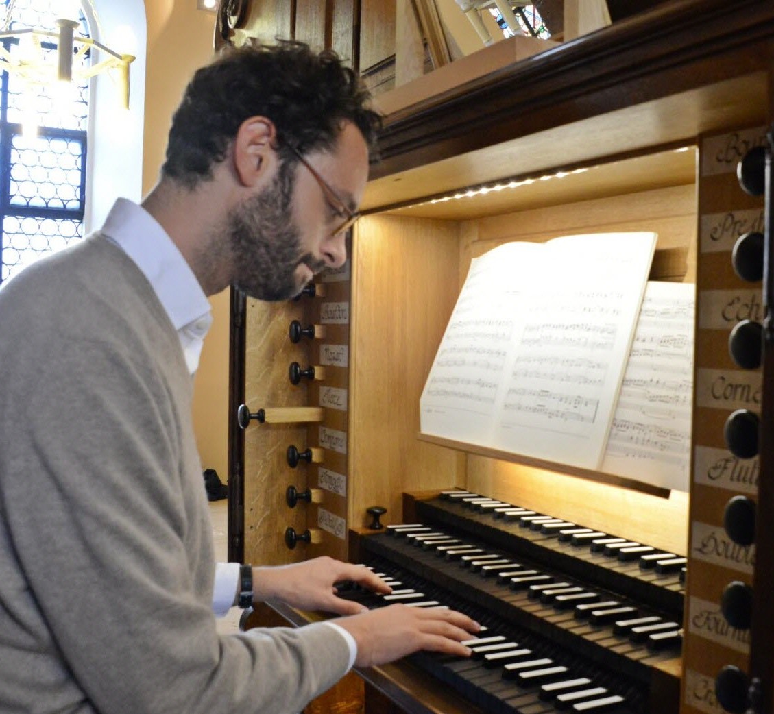 L'organiste Benjamin Alard de retour au Pays Basque ce dimanche 6 octobre (église de Ciboure)