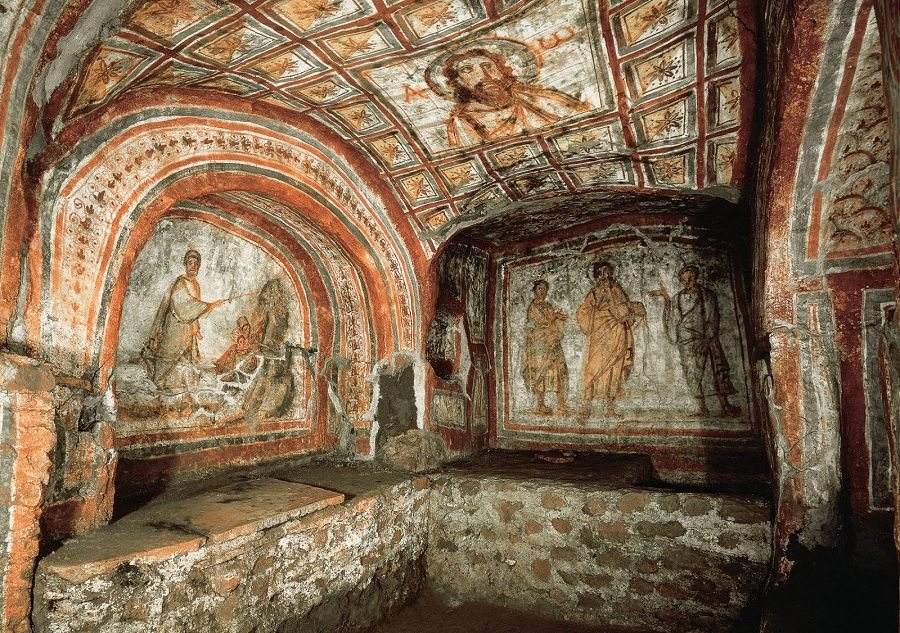 Les Catacombes à Rome