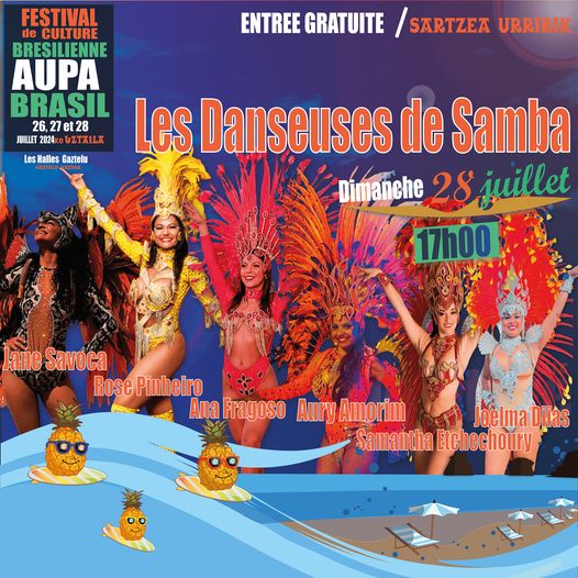 Hendaye : "Aupa Brasil", festival de culture brésilienne