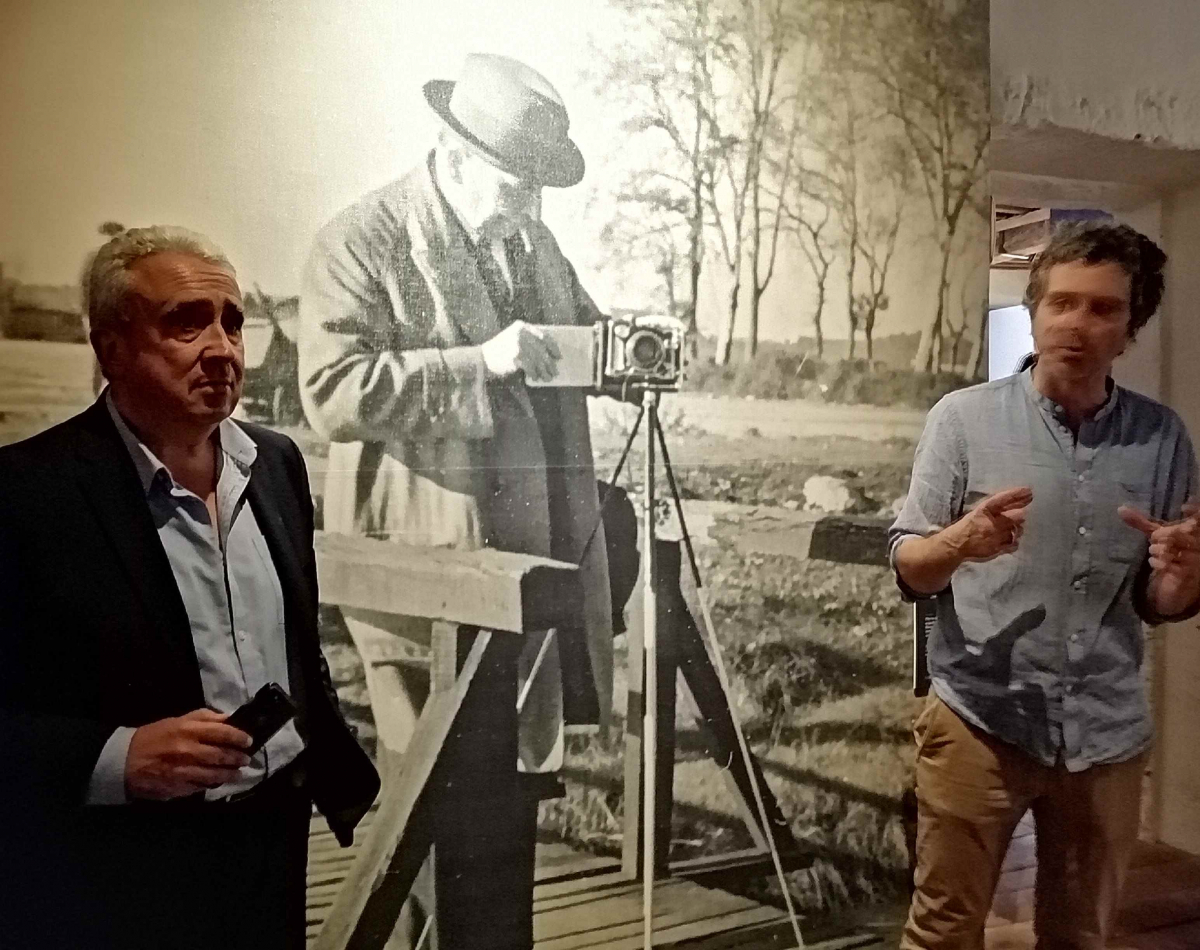 Jacques Battesti avec Yves Ugalde, adjt à la Culture et pdt du Musée Basque.jpg