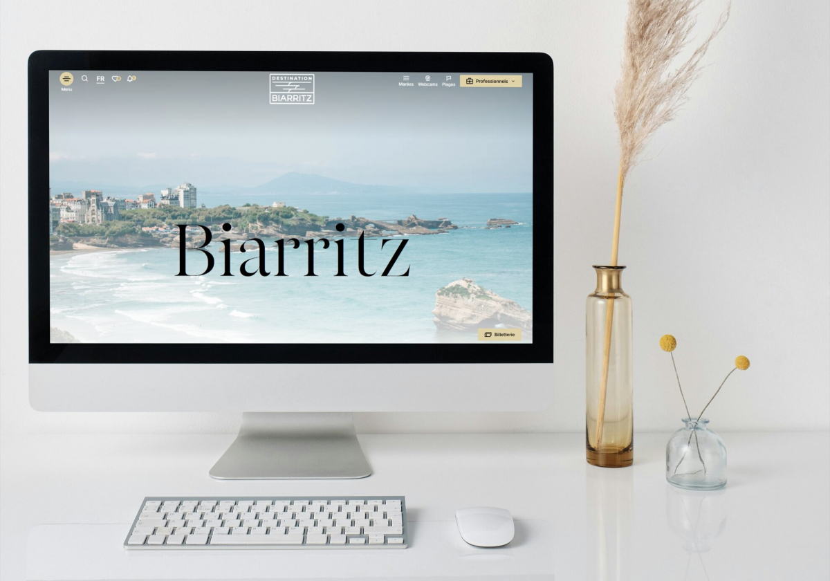 Le nouveau site web de l'Office de Tourisme et des Congrès de Biarritz est en ligne !