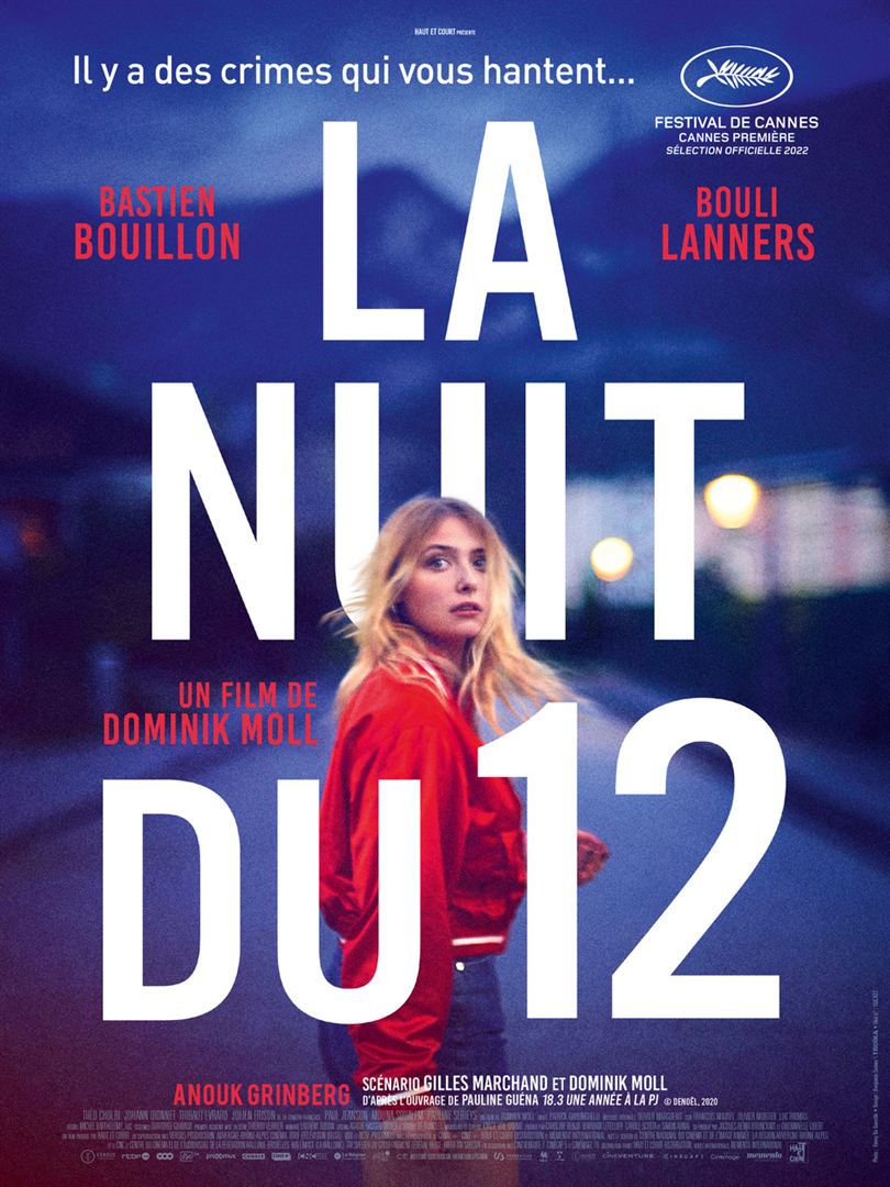 La Nuit du 12 (115’) - Film franco-belge de Dominik Moll