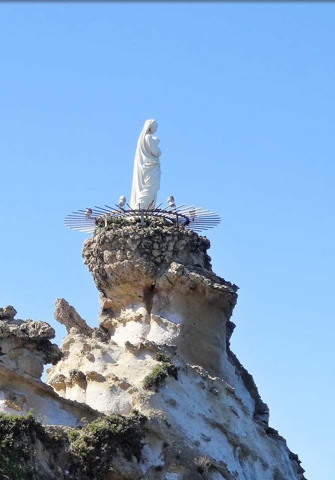 Biarritz : témoin de l'histoire, le Rocher de la Vierge est en travaux