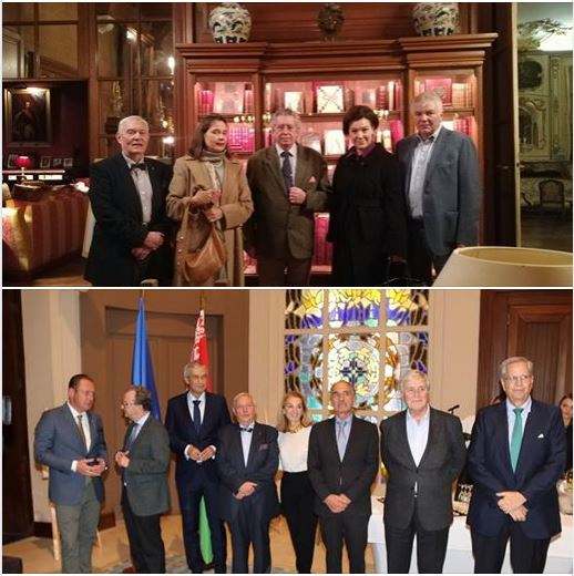 Biarritz : visite des ambassadeurs de Russie et du Belarus