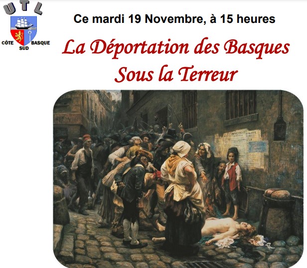 Saint-Jean-de-Luz : La déportation des Basques sous la Terreur par Alexandre de La Cerda