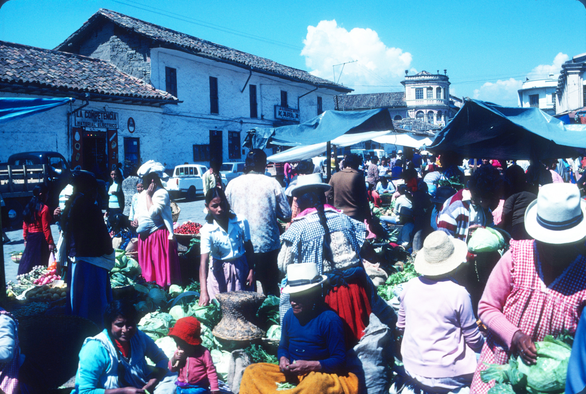 Otavalo, scène de marché.jpg