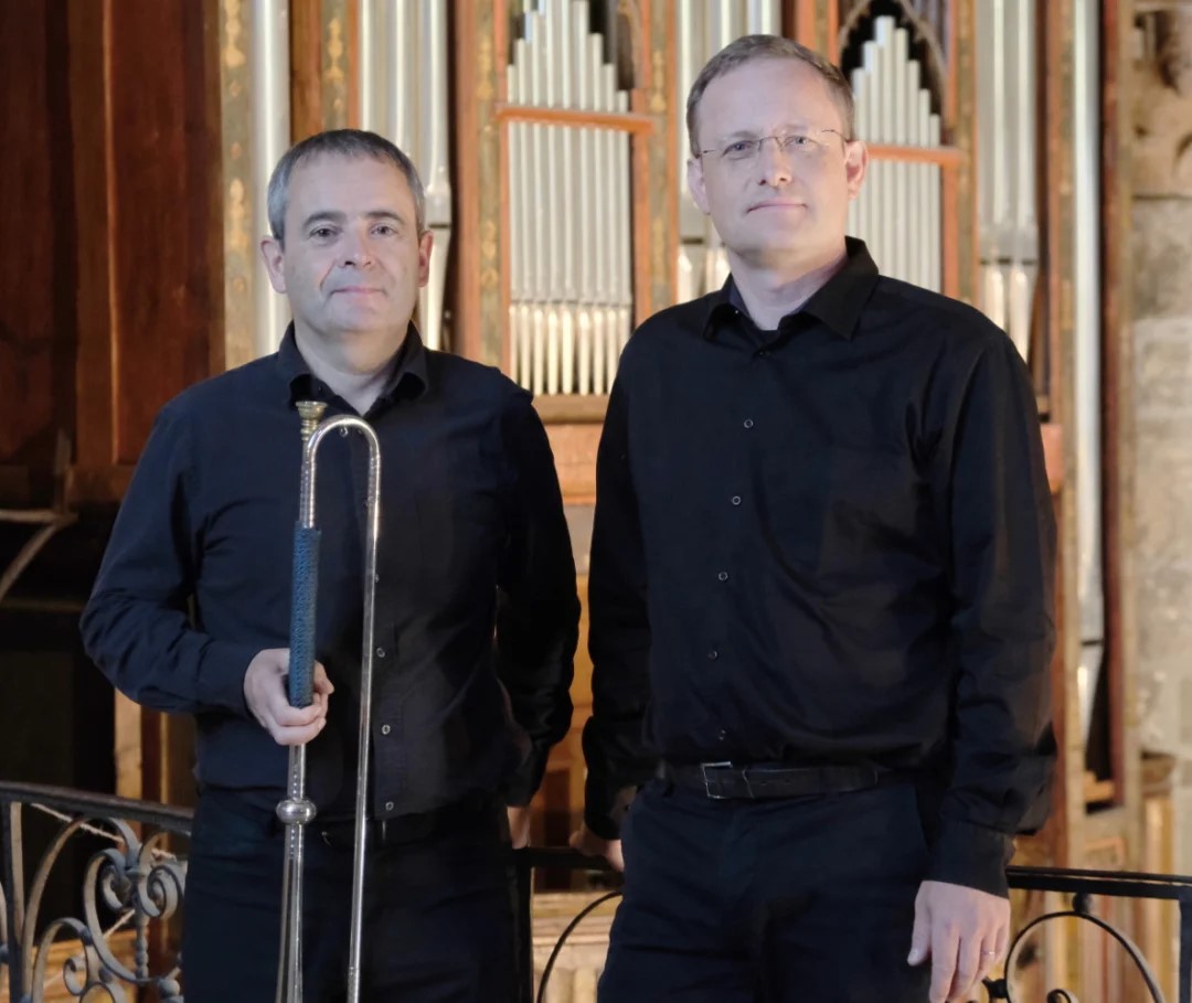 Ciboure : duo trompette et orgue avec Jean-François Madeuf et Benjamin Steens