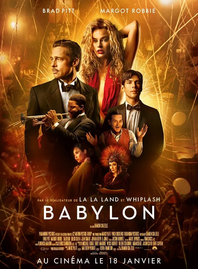 Babylon (189’) - Film américain de Damien Chazelle
