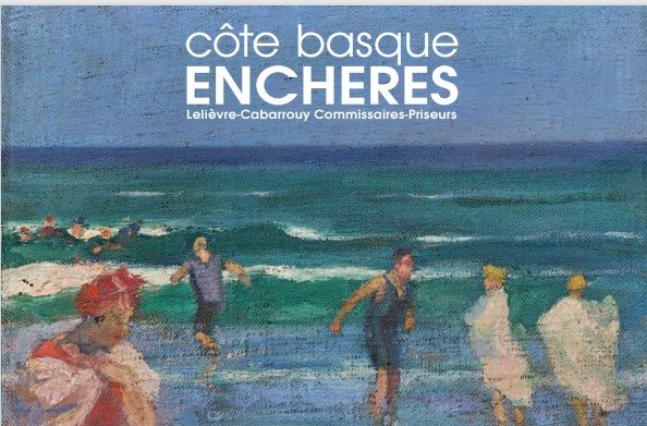 Visions contemporaines suivies d'Art régionaliste chez Côte Basque Enchères