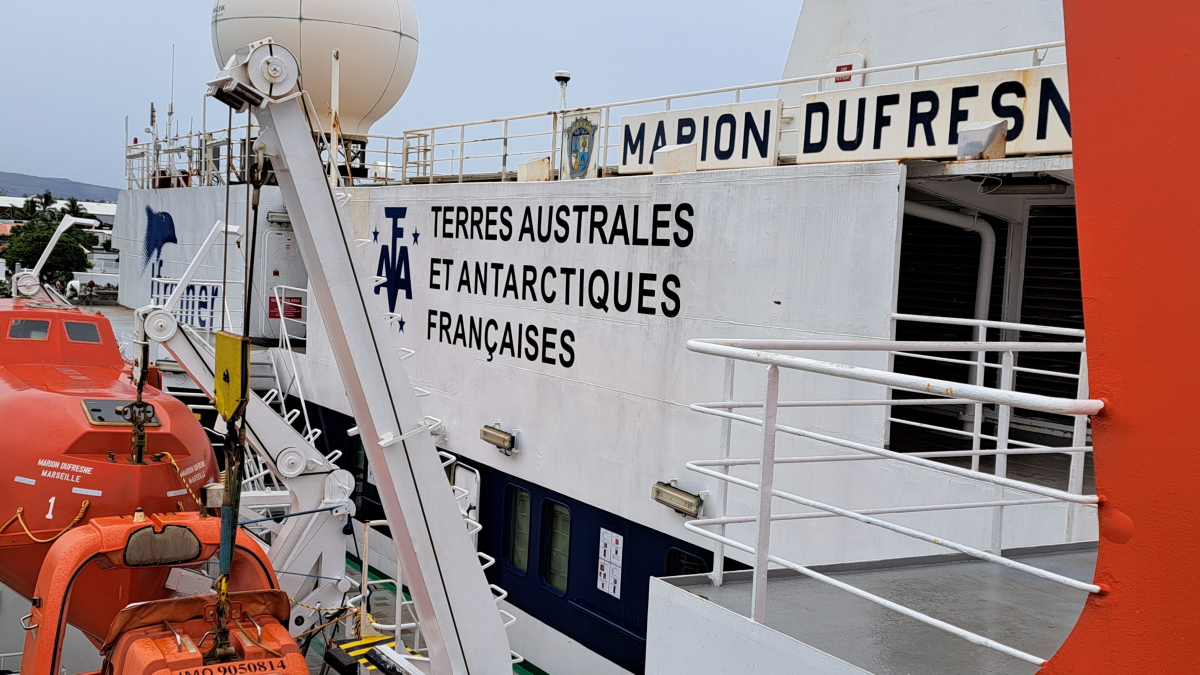 Campagne océanographique : en route sur le "Marion Dufresne" pour l'Archipel des Crozet